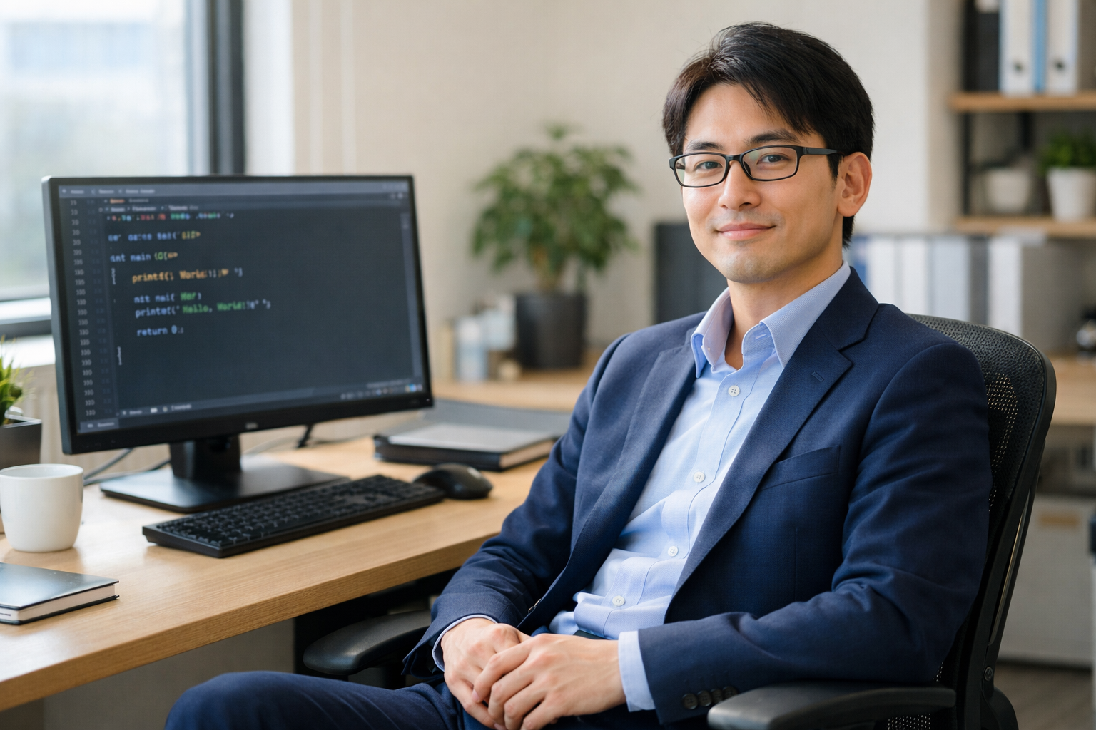 戦略的に休憩を取る日本人ITエンジニア