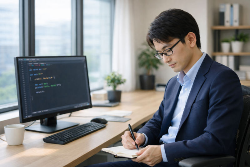 市場価値向上を意識して余暇時間を設計する日本人ITエンジニア