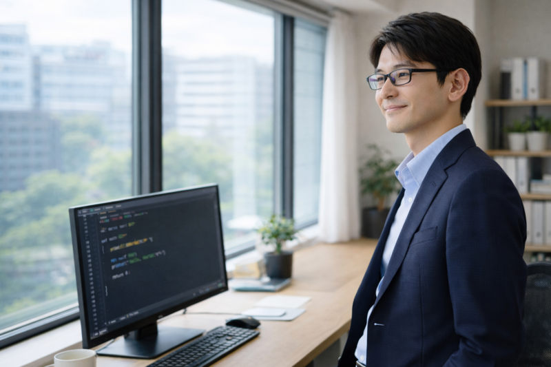 将来を見据えながら余暇時間の価値を考える日本人ITエンジニア