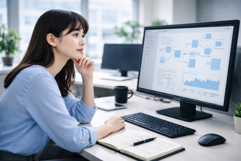 問題解決に取り組むITエンジニア