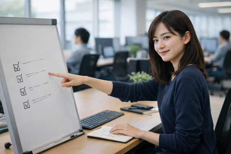 脆弱性診断の成功ポイントを説明するセキュリティエンジニア